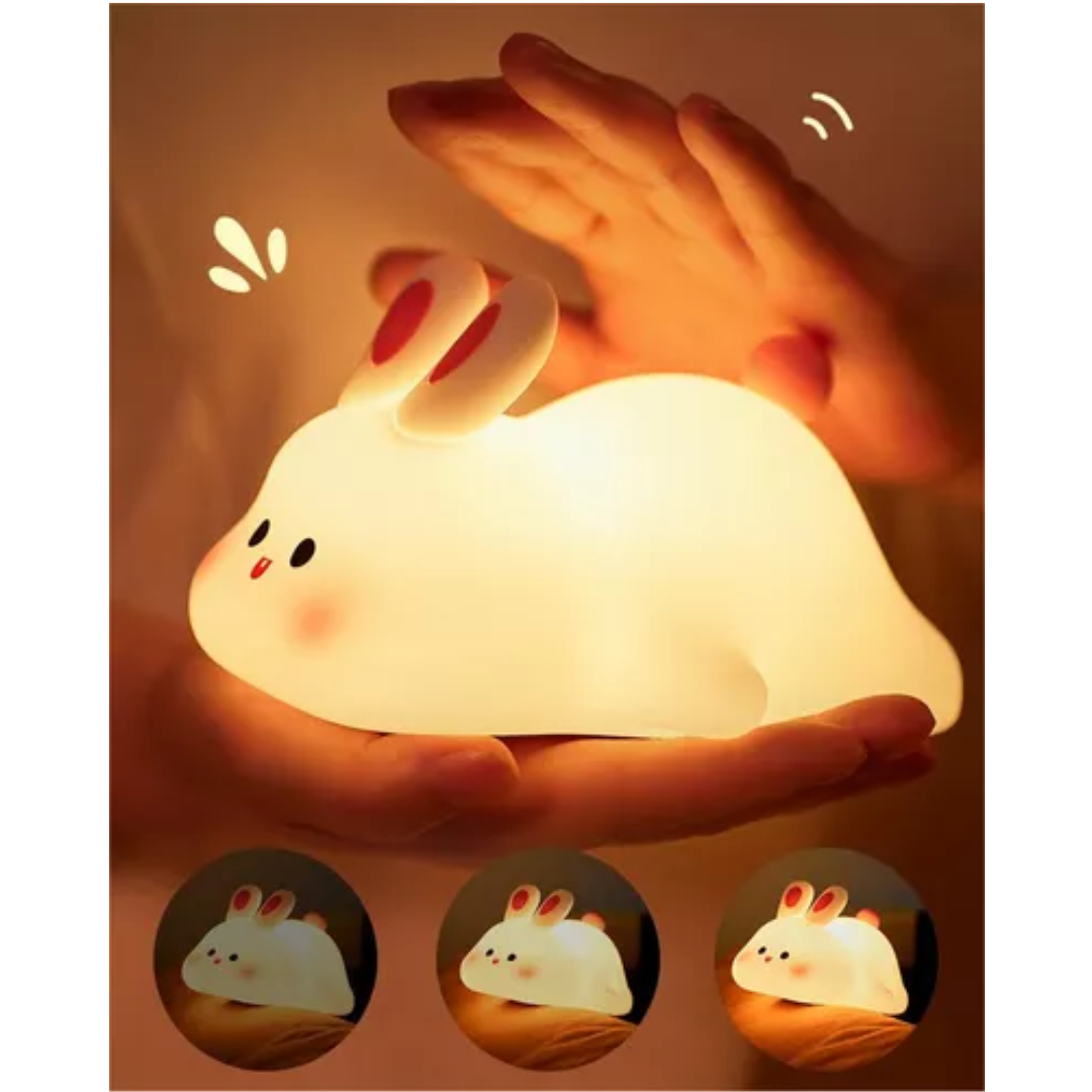 Lámpara De Noche Diseño De Conejito